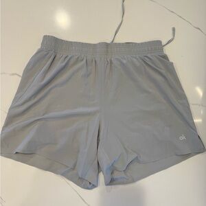 ALO Yoga Gray 5” Adapt Lined Shorts